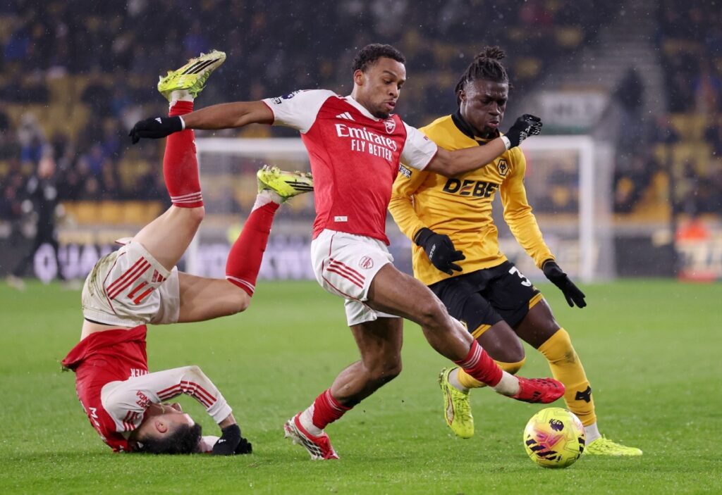 Imagem colorida de Arsenal x Wolverhampton