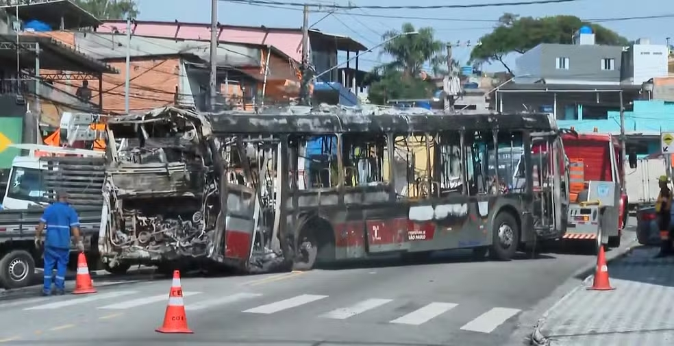 Ataques a ônibus na zona sul de SP podem ter ligação com morte de jovem pela PM