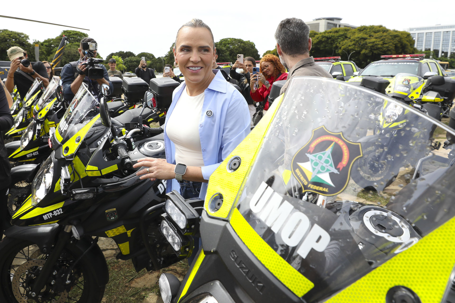 GDF entrega 167 viaturas ao Detran-DF para reforçar fiscalização