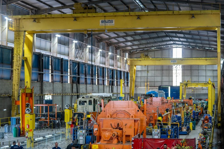 Ministério acompanha entrega de novas locomotivas na Ferrovia Centro-Atlântica em MG