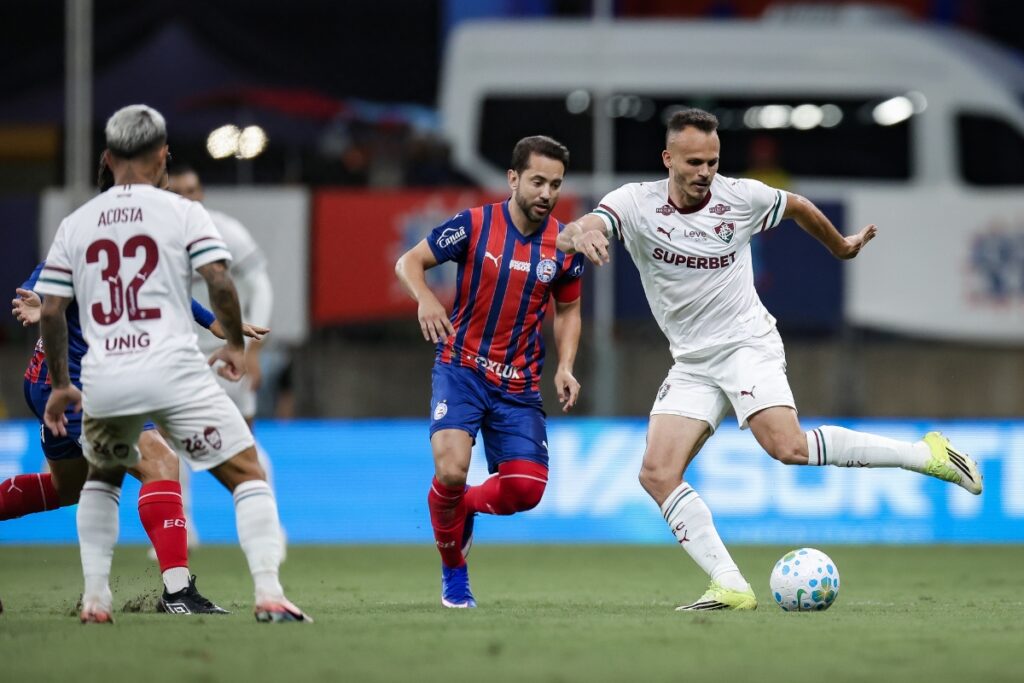 Brasileirão: Bahia e Fluminense empatam em 1 x 1 na Arena Fonte Nova - destaque galeria
