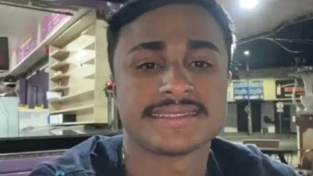 Imagem mostra vítima de acidente fatal em Inhumas