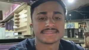 Imagem mostra vítima de acidente fatal em Inhumas