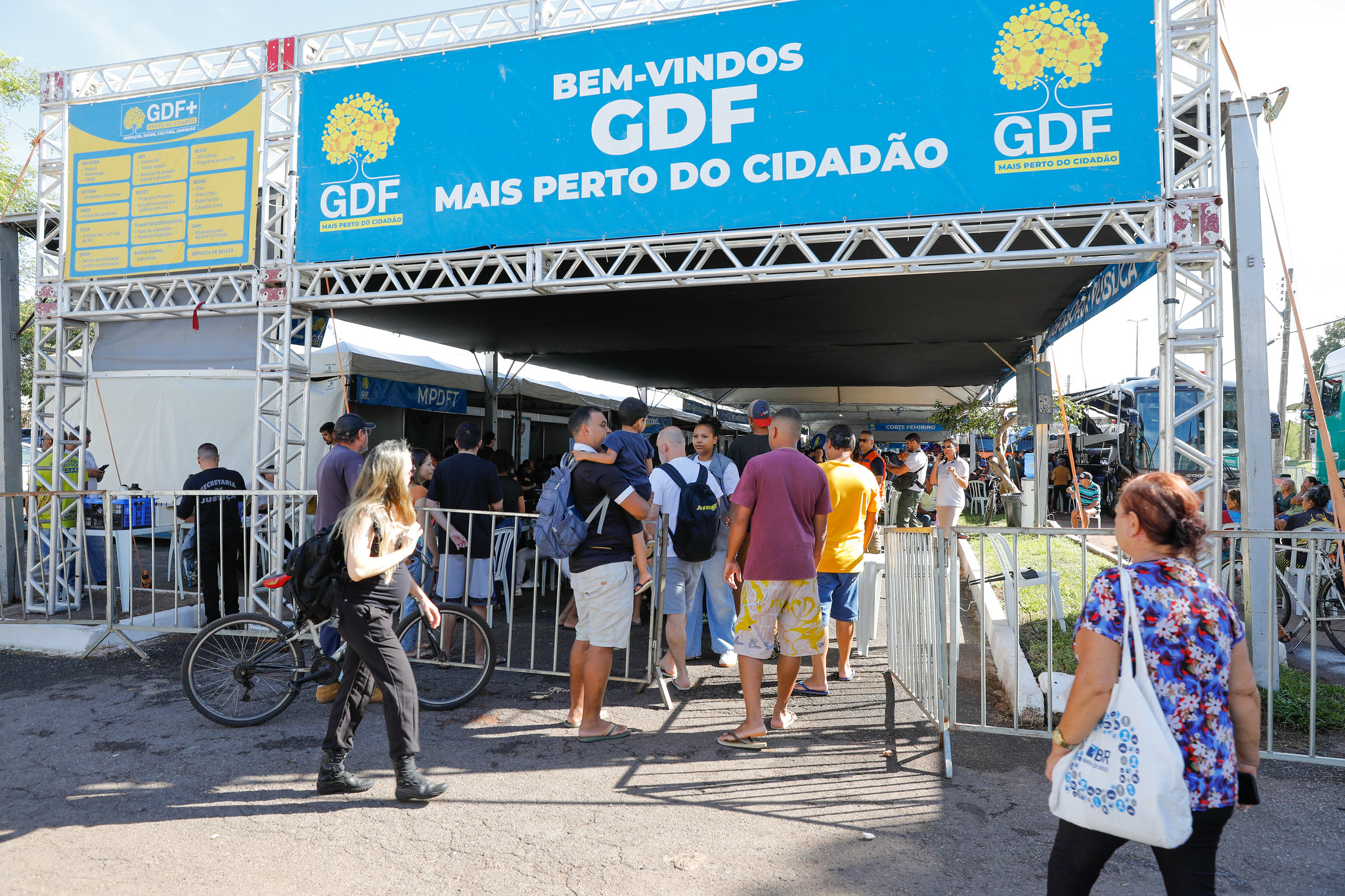 Programa GDF Mais Perto do Cidadão atinge 544 mil atendimentos em Brasília