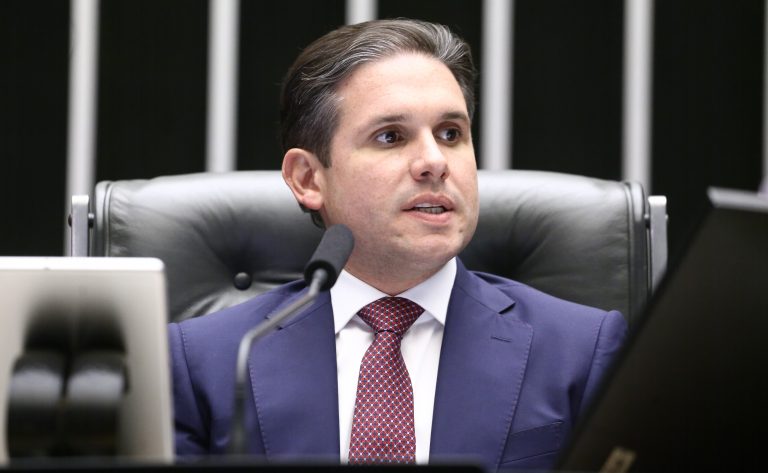 Discussão e votação de propostas legislativas. Presidente da Câmara dos Deputados, Hugo Motta (REPUBLICANOS - PB)