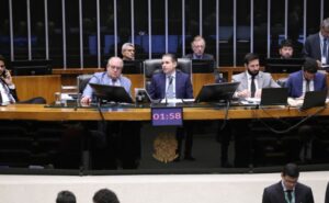 Sessão para a votação de propostas legislativas. Presidente da Câmara dos Deputados, Hugo Motta (REPUBLICANOS - PB)