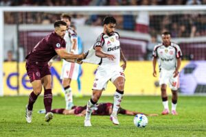 Foto colorida de Flamengo x Lanús - Metrópoles