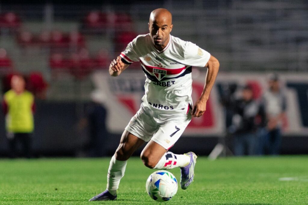 Lucas Moura se aproxima de números do PSG no São Paulo; confira
