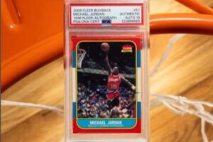 Card autografado por Michael Jordan é arrematado por valor milionário - destaque galeria