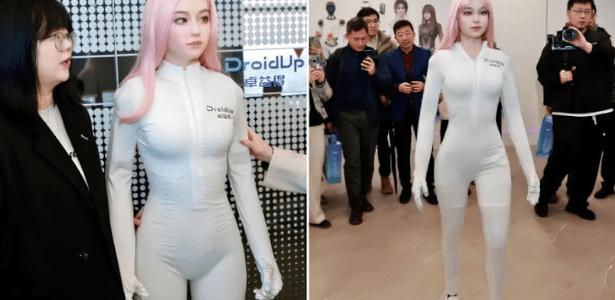 Moya, novo robô chinês, tem 'pele' quente e postura com precisão de 92%