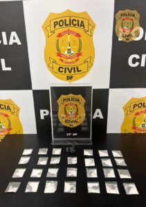 Motorista de aplicativo é preso por tráfico de drogas em Sobradinho II