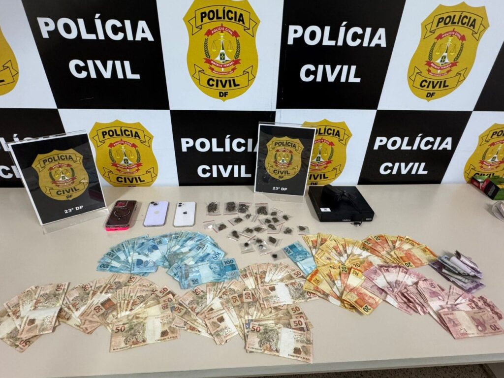 PCDF prende casal em flagrante por tráfico de drogas no Sol Nascente