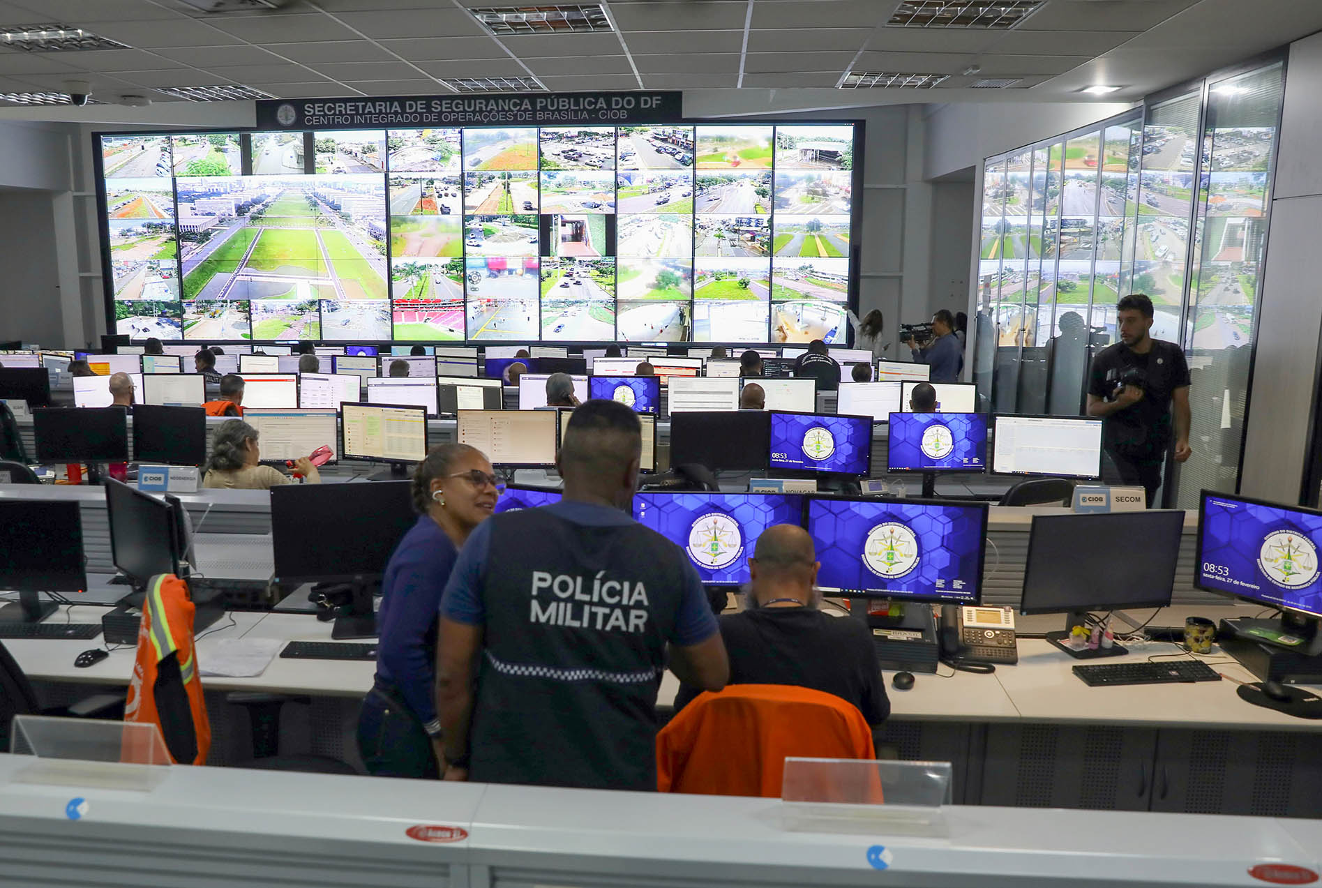 GDF amplia plataforma DF 360 com reconhecimento facial, drones e modernização das centrais 190 e 193