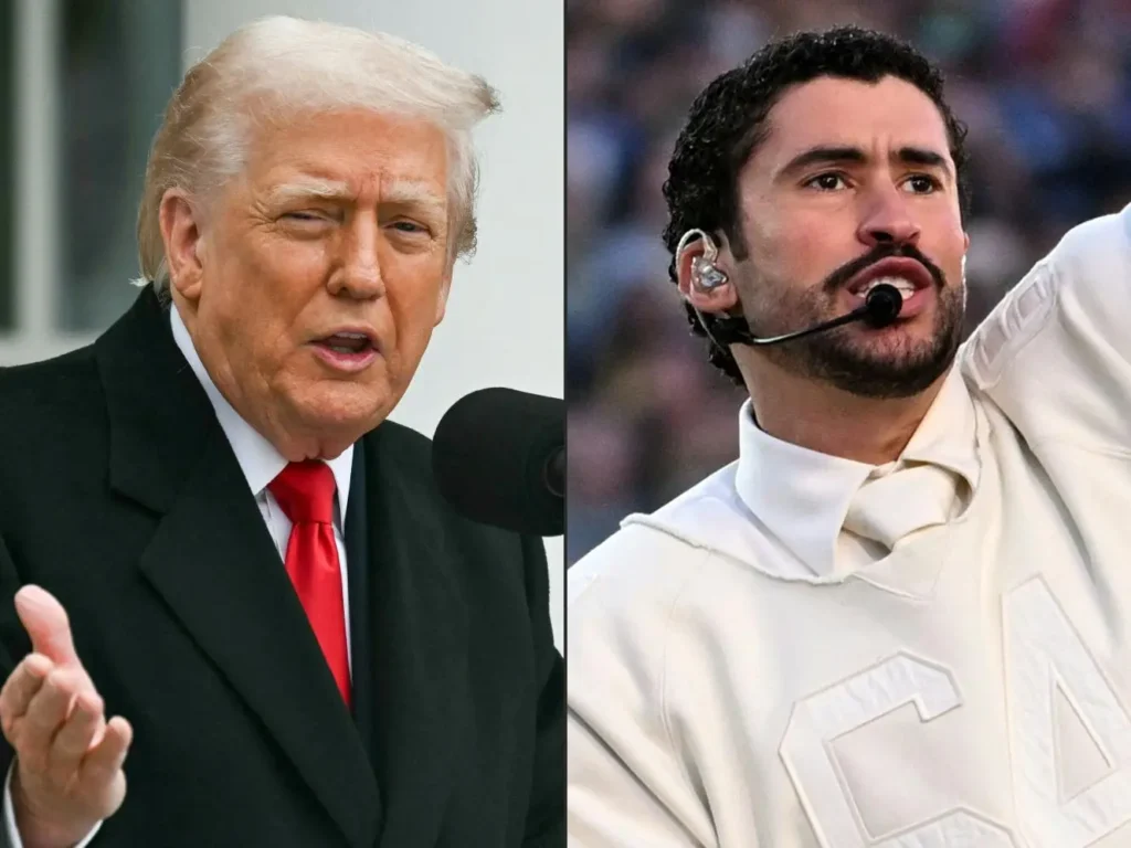 Trump diz que show de Bad Bunny no Super Bowl foi nojento