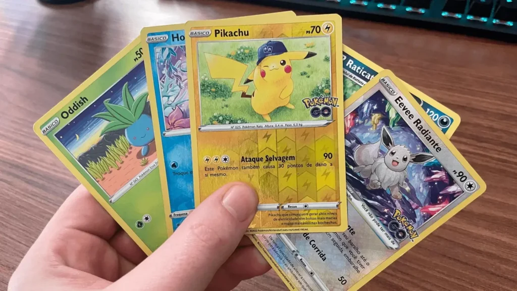 Foto da carta de Pokémon mais rara vendida por milhões