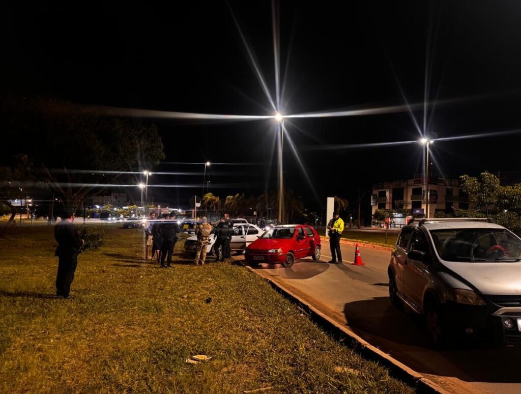 Detran-DF registra 96 infrações em fiscalizações de fim de semana