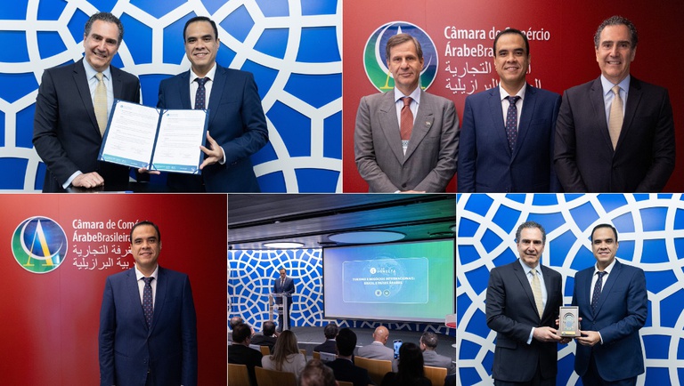 Brasil firma acordo com Câmara Árabe para atrair turismo e investimentos