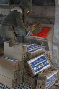 PMDF incinera 30 kg de drogas apreendidas em Sobradinho