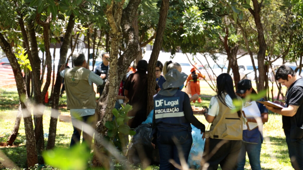 Ação de acolhimento para população de rua ocorre no Plano Piloto