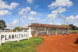 GDF avança na implantação de vigas do Viaduto de Planaltina e expande BR-020