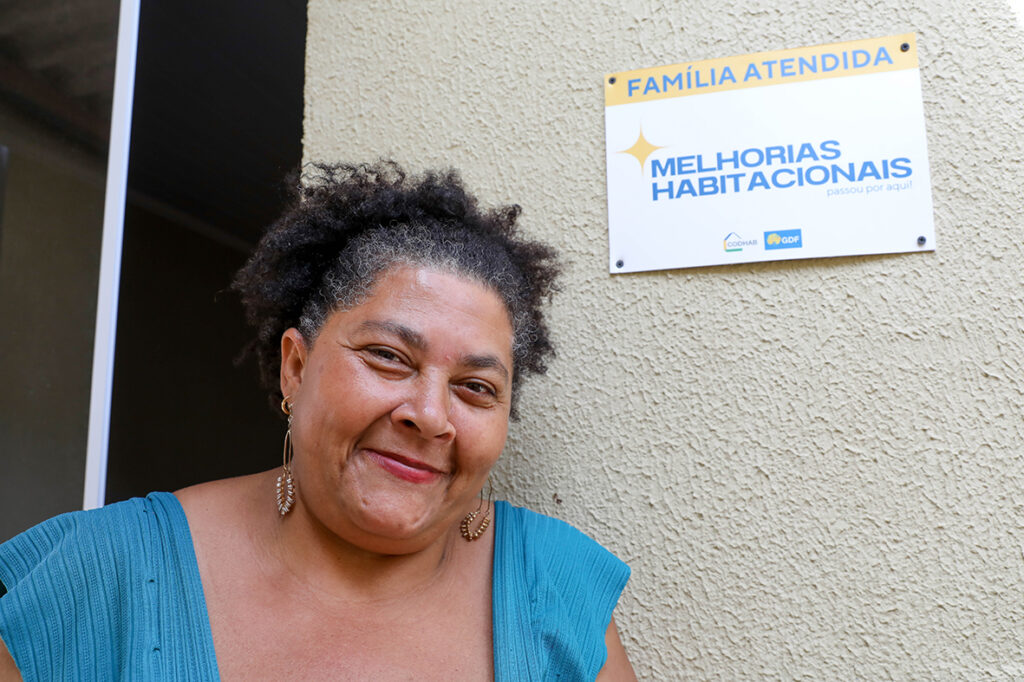 GDF transforma imóveis precários de 234 famílias em lares seguros desde 2019