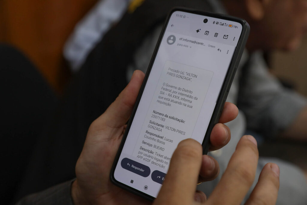 Plataforma ADM 24h supera 78 mil registros de demandas no DF