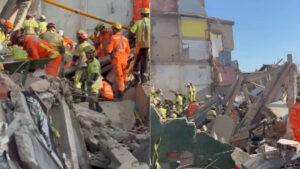 Desabamento em prédio que abrigava lar para idosos deixa mortos em BH; há soterrados