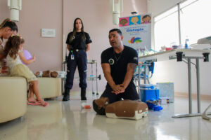 Hospital da Criança orienta sobre prevenção de engasgos e disfagia