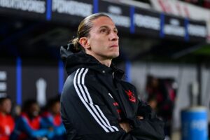 Filipe Luis Estudiantes x Flamengo