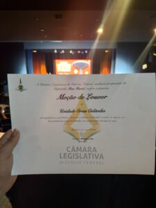 Horta comunitária do Creas Ceilândia recebe moção de louvor por inclusão social