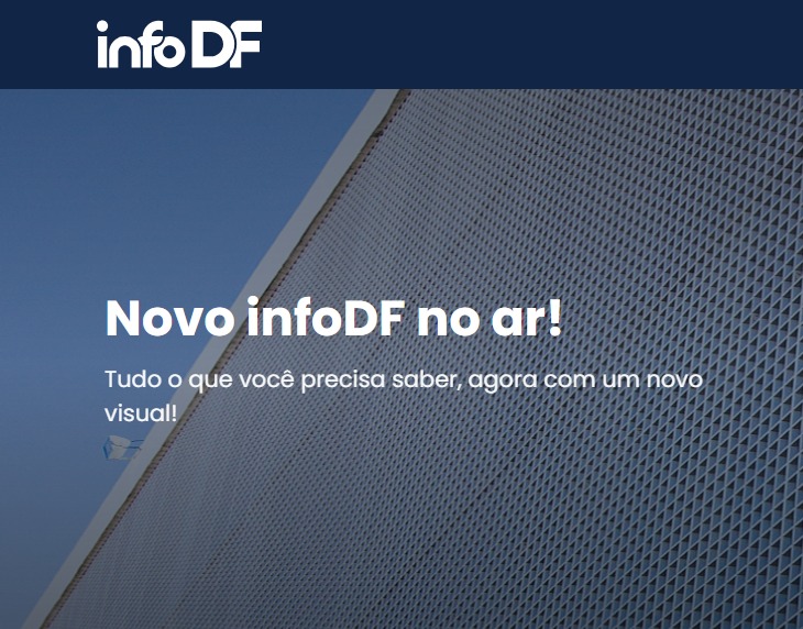 IPEDF lança nova versão do InfoDF com interface moderna