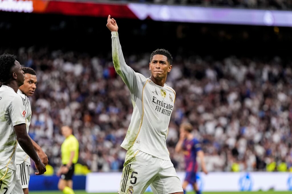 Real Madrid: Bellingham busca alternativa após lesão na coxa esquerda