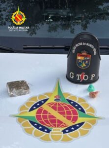 PMDF desarticula ponto de tráfico na Vila Cauhy, no Núcleo Bandeirante