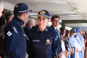 Comandante da PMDF participa de cerimônia de incorporação de mulheres nas Forças Armadas