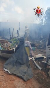 Incêndio atinge residência em Samambaia Norte e mobiliza CBMDF