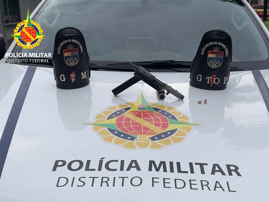 Dupla é presa por maus-tratos a animal e posse ilegal de arma no Sol Nascente