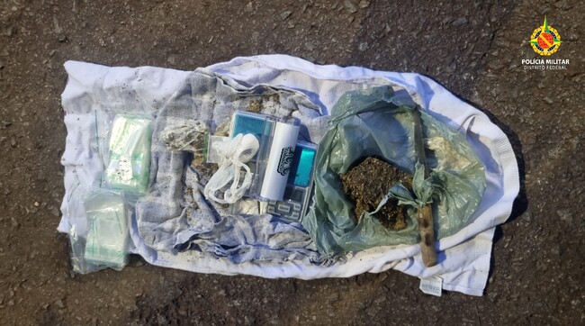 PMDF prende homem por tráfico de drogas no SIG