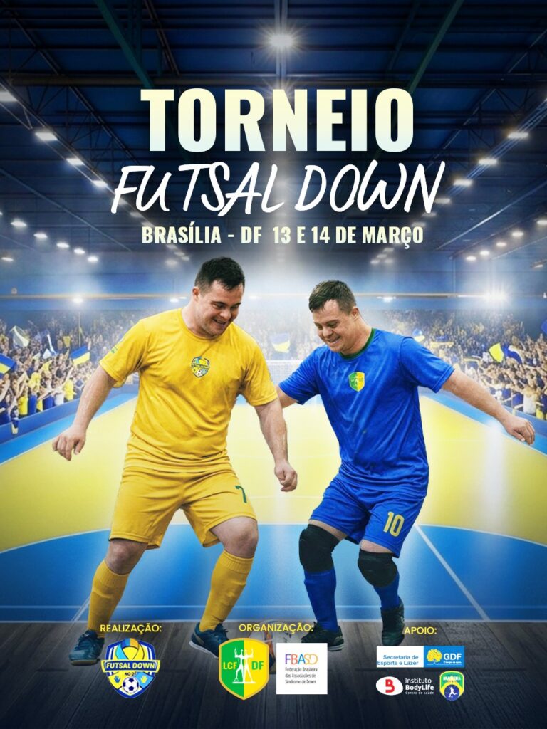Cruzeiro sedia primeiro torneio de futsal down do DF