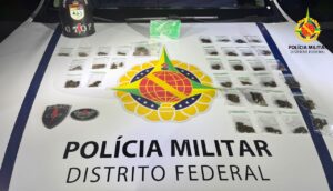 Homem é preso por tráfico de drogas durante ação da PM no Paranoá