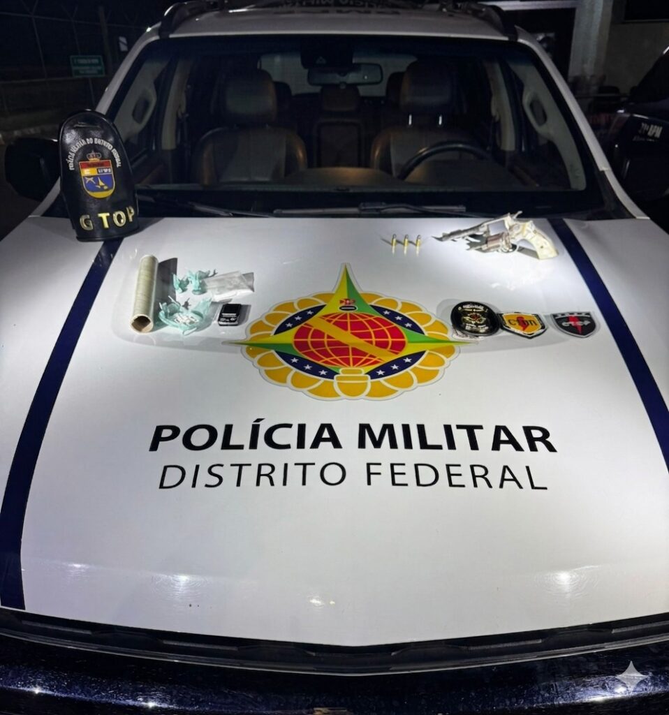 Jovem de 19 anos é pego com arma e drogas em São Sebastião