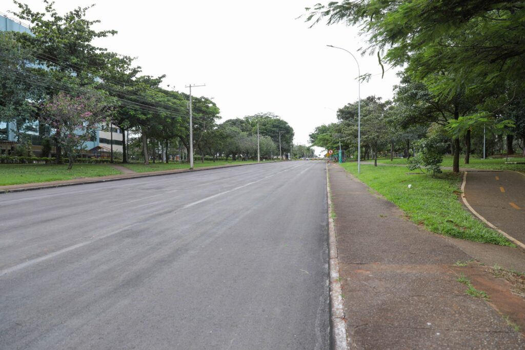 Ligação da Quarta Avenida do Sudoeste com a Epig recebe nova pavimentação