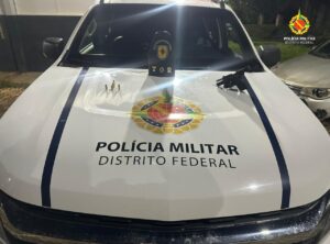 Motorista é detido com pistola 9 mm durante bloqueio policial em Brazlândia