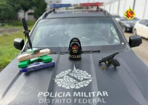 Suspeito morre após confronto com a PMDF e 5 kg de maconha são apreendidos no Riacho Fundo