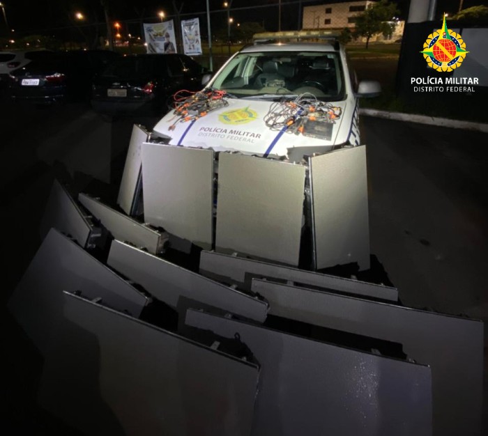 PMDF recupera equipamentos de empresa jornalística e detém suspeitos em Recanto das Emas