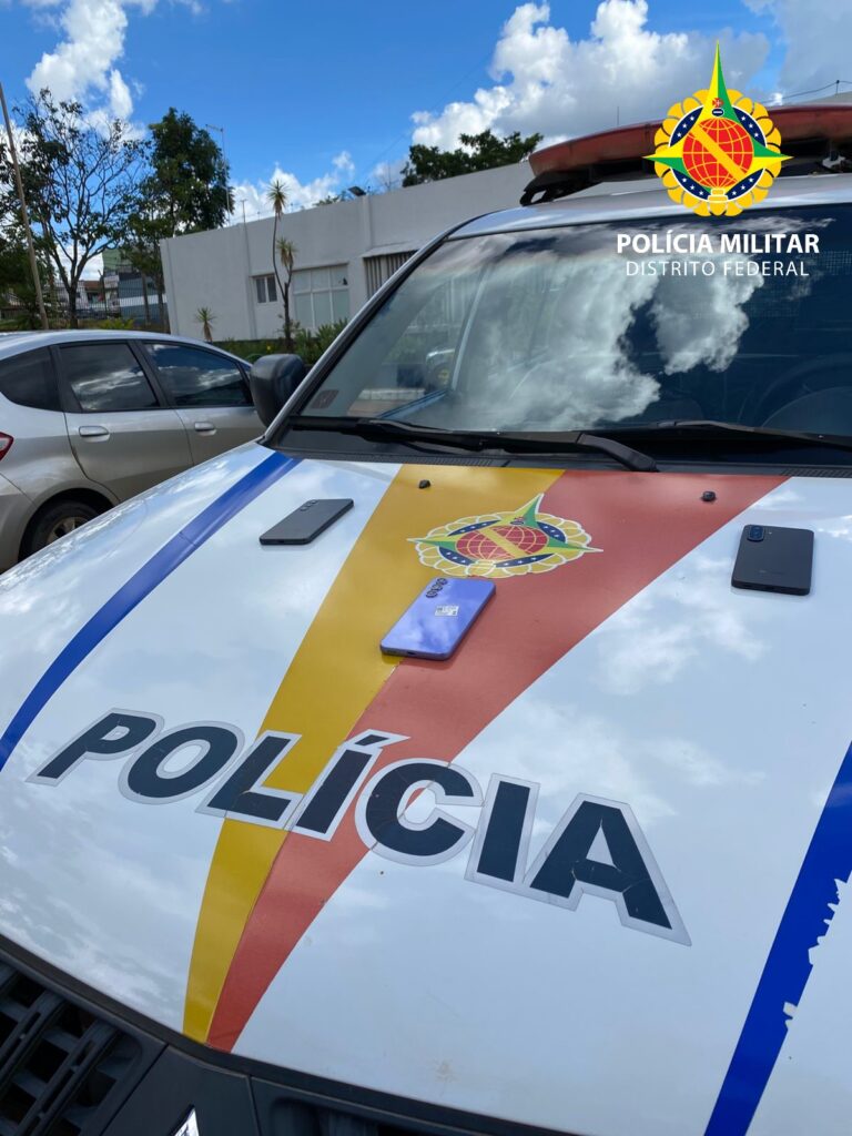 Celulares roubados são encontrados dentro de sacola no DF