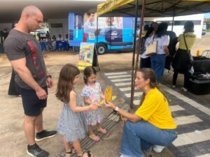Detran-DF conscientiza mais de 2,4 mil pessoas em ações de trânsito