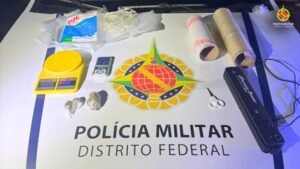 Homem é preso por tráfico e descumprimento de medida protetiva em Santa Maria