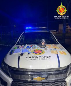 Homem é preso por tráfico após tentar fugir da PMDF no Riacho Fundo II