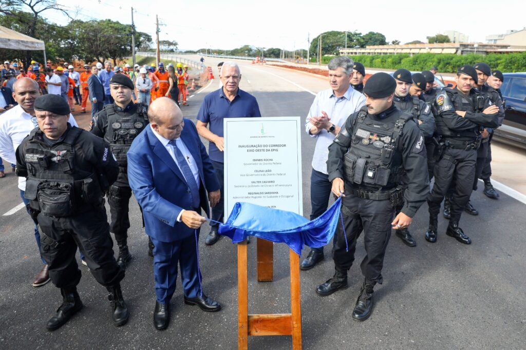 Ibaneis Rocha inaugura viaduto e libera faixas na Epig em último dia de mandato