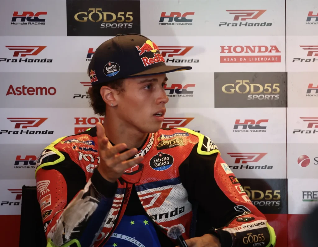 MotoGP: “O asfalto é muito bom”, Diogo Moreira valoriza condições da pista em Goiânia após treino